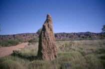 Purnululu or Bungle Bungle. Termite Mound