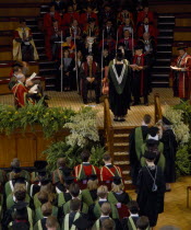 Graduation Ceremony taking place at Leeds University