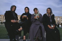 Group of four womenIsfahan