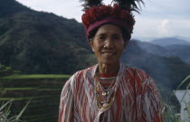 Portrait of Ifugao woman.