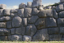 Ruins in Inca city Cuzco