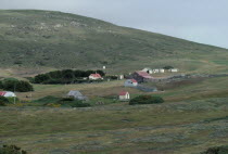 Houses in the settlement.