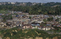 Guachupitu slum.shanty housing