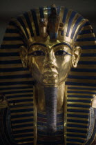 Tutankhamun Death Mask in Cairo Museum