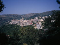 Village of Novara di Sicilia situated 650 meters above sea level.
