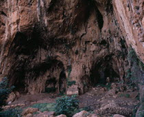 Caves known as Grotta dell Uzzo. Zingaro Nature Reserve  North East of Trapani Town.