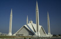 View of the Shah Faisal mosque.