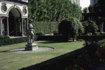 The garden of artist Peter Paul Rubens house.