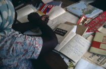 Cropped shot of student attending village health worker class.