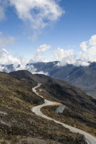 View from Pico El Aguila 4118m close to Merida
