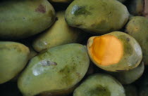 Mangoes on a stall at the Night Market in Cenang