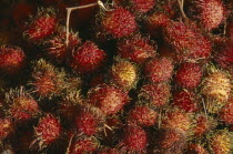 Rambutan fruits at The Night Market in Kuah