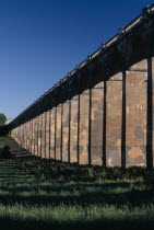 Railway viaduct over the Ouse valley  in Sussex.