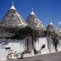 Traditional Trulli houses.Bari Province  Apulia