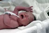 Kylan Stone  newborn baby girl in hospital.