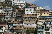 Typical low income dwellings in the Petare district