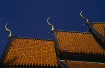 Temple roof detail.