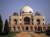 Humayun s tomb  first and one of the finest examples of a garden tomb later perfected at the Taj Mahal. Begun in 1564 by his widow Haji Begum  Capital Cityarchitectureheritagehistoricalred brick...
