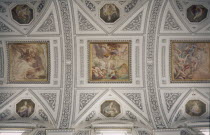 Decorative church ceiling