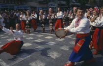 Folk Dancers in costume