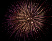 Japan, Kyoto, Hanabi Fireworks display or Flowers Of Fire.