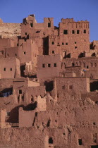 Kasbah and hill town used in films such as Jesus of Nazareth and Lawrence of Arabia.  Sandstone buildings with flat rooftops built on terraces