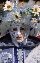 Mask carnival Venetian style mask. Troops from all over the world descend on the Croatian city of Rijeka to celebrate the end of winter mask carnival  Maskare . The event  which rivals the great carni...