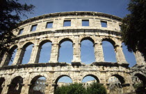 Roman Arena built at the end of the first century BC  Pulas Roman Arena is the sixth largest in the world  able to capacitate 22 000 spectators. Today it retains its purpose as a venue for entertainme...