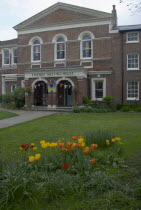 Friends meeting house  used for many festival events.Quaker Great Britain United Kingdom