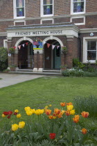 Friends meeting house  used for many festival events.Quaker Great Britain United Kingdom