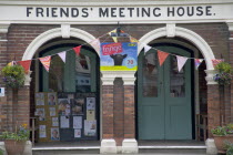 Friends meeting house  used for many festival events.Quaker Great Britain United Kingdom