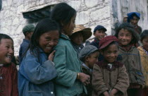 Group of smiling children.