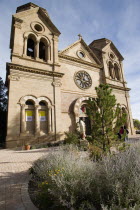 The front of the Cathedral Of St Francis