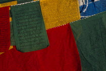 Prayer flags at Jokhang Temple.