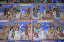 Fresco  Nativity Church  Rila Monastery.TravelTourismHolidayVacationAdventureExploreRecreationLeisureSightseeingTouristAttractionTourHistoryHistoricHistoricalNativityChurchReligionR...