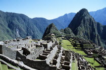 Inca ruins and Huayna Picchu.Cuzco TravelTourismHolidayVacationExploreRecreationLeisureSightseeingTouristAttractionTourDestinationMachuPicchuMachupicchuHuaynaWaynaPeruPeruvianSout...