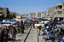 Passing through the town during Puno to Cusco Perurail train journey.Cuzco TravelTourismHolidayVacationExploreRecreationLeisureSightseeingTouristAttractionTourDestinationJuliacaCuzcoPer...