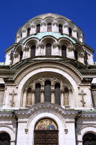 Front of Alexander Nevsky Cathedral.TravelTourismHolidayVacationAdventureExploreRecreationLeisureSightseeingTouristAttractionTourAlexanderNevskyNevskiCathedralChurchChurchesReligion...