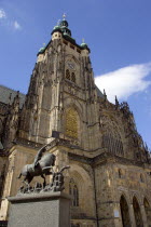 St Vituss Cathedral in Prague CastlePraha Ceska Eastern Europe European Religion