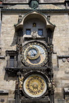The 16th Century Astronomical Clock on the Old Town HallPraha Ceska Eastern Europe European