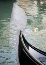 The Ferro or bow of a gondola