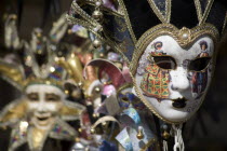 Painted souvenir Carnival masks