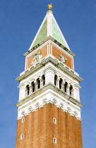 The Campanile tower in Piazza San Marco