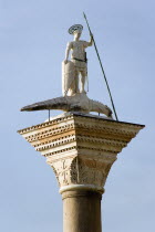 The Column of San Teodoro in the Piazzetta