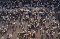 Aerial view over Muslim devotees at Eid prayer.Dacca Moslem Asia Asian Bangladeshi Islam Religion Islamic Religion Religious Muslims Islam Islamic Dacca Moslem Asia Asian Bangladeshi Islam Religion...