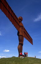 Angel of the North  near Newcastle Upon Tyne.TravelTourismHolidayVacationExploreRecreationLeisureSightseeingTouristAttractionTourDestinationTripJourneyAngelOfTheNorthGatesheadNewca...