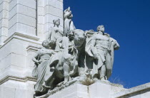 Cadiz Parliament  Plaza de Espana  Statues  Monument dedicated to Cortes of Cadiz of 1812.TravelTourismHolidayVacationExploreRecreationLeisureSightseeingTouristAttractionTourDestinationTripJourneyDayDaytripMonumentMonumentoALasCortesCortezDeOfCadiz1812AndaluciaAndalucianAndalusiaAndalusianSpainSpanishEspanaEuropeEuropeanUnionEUBlueSkyCityArchitectureArchitecturalHorizontalPlazaSquareStatueSculptureDedicatedDedicationMemoryMemorialTributeCommemorateCommemorationHonourHonorArtArtisticPeaceWarConstitutionConstitucionParliamentSunnySunMagnificentVividVibrantColourfulColorfulColourColorWhiteManWomanMaleFemaleFarmersOxOxenAnimalAnimalsStoneStonemasonry Espainia Espanha Espanya European Union Female Women Girl Lady Hispanic Male Men Guy Southern Europe Female Woman Girl Lady Male Man Guy