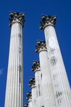 Templo de Culto Imperial  Corinthian Columns in Roman Temple  Cordoba.TravelTourismHolidayVacationExploreRecreationLeisureSightseeingTouristAttractionTourDestinationTripJourneyRomanTem...