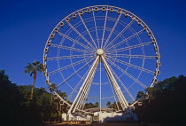 The Wheel of Seville  Prado de San Sebastian.TravelTourismHolidayVacationExploreRecreationLeisureSightseeingTouristAttractionTourDestinationTripJourneyFerrisWheelOfSevilleSevillaAn...