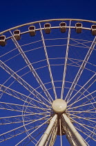 The Wheel of Seville  Prado de San Sebastian.TravelTourismHolidayVacationExploreRecreationLeisureSightseeingTouristAttractionTourDestinationTripJourneyFerrisWheelOfSevilleSevillaAn...